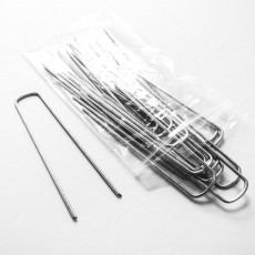 Galvanised Grass Pins 150mm