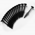 Barbed Geotextile Plastic Pegs 150mm